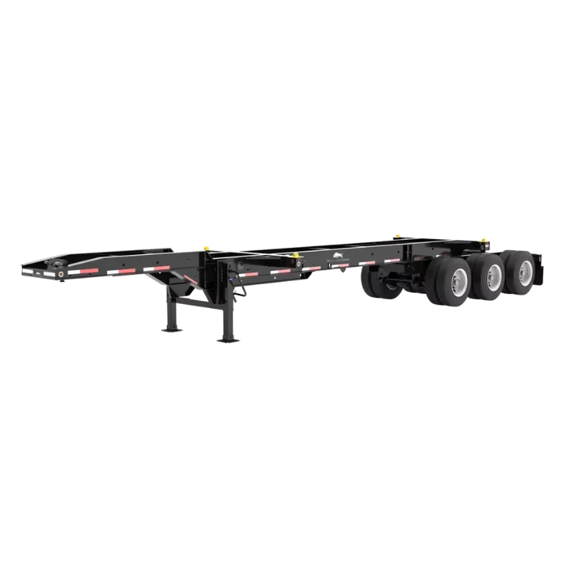 33’ slider Tri-axle Container Chassis